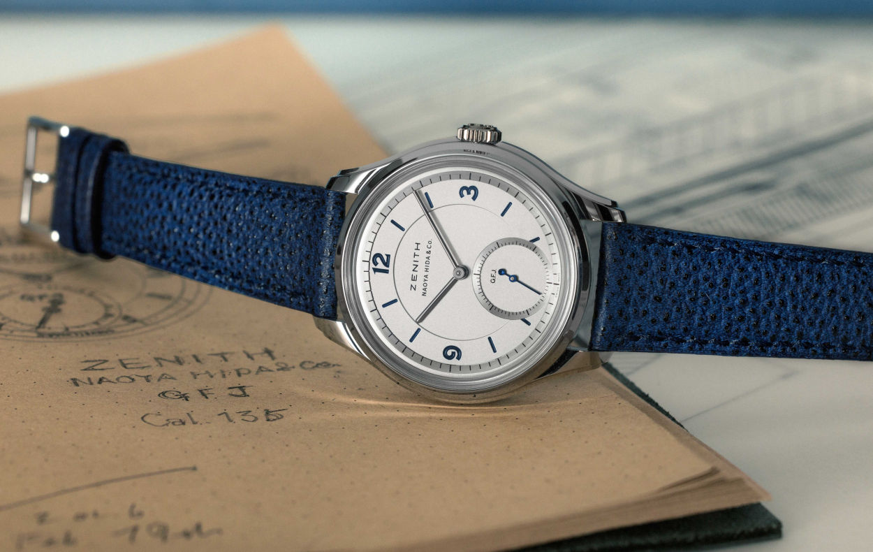 Zenith et Naoya Hida : tout le charme de la belle horlogerie et des cadrans double-signature