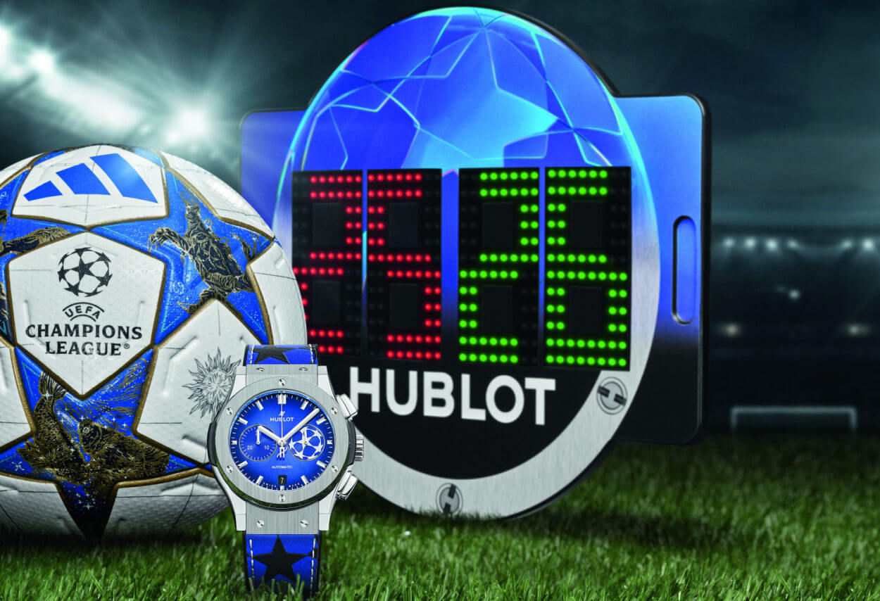 Hublot : une nouvelle saison comme Chronométreur officiel de l'UEFA Champions League 2025/26