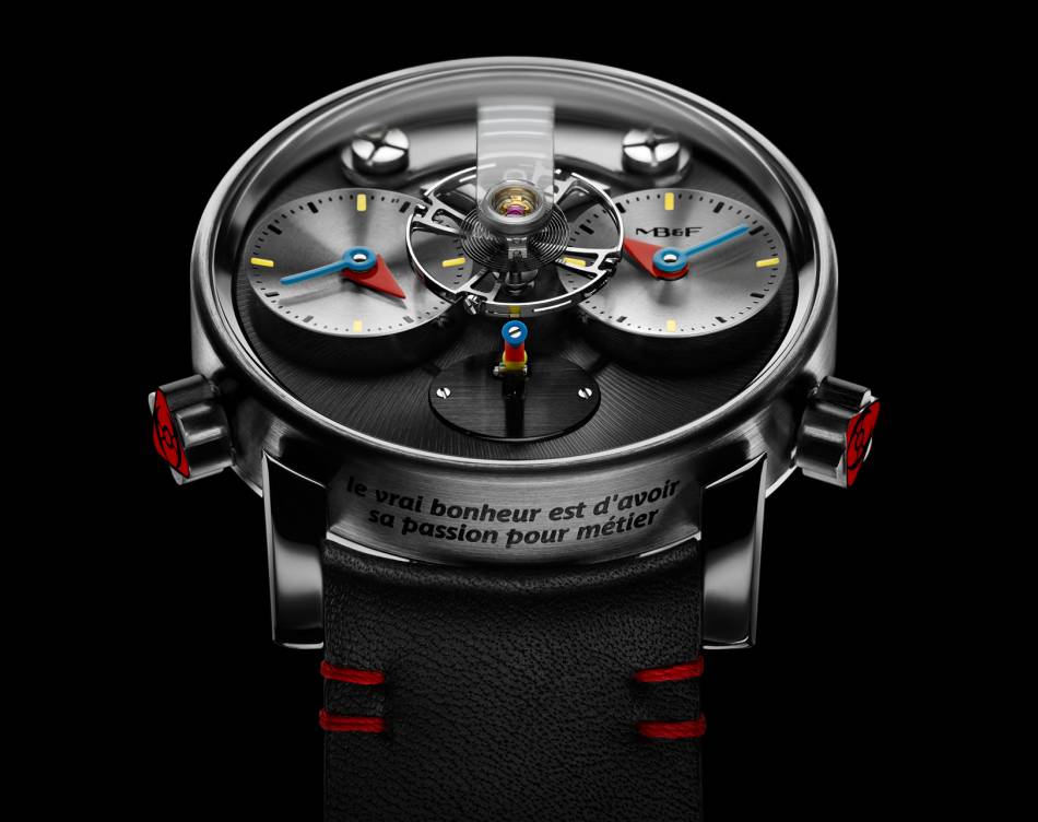 MB&F LM1 Silberstein : le temps ludique