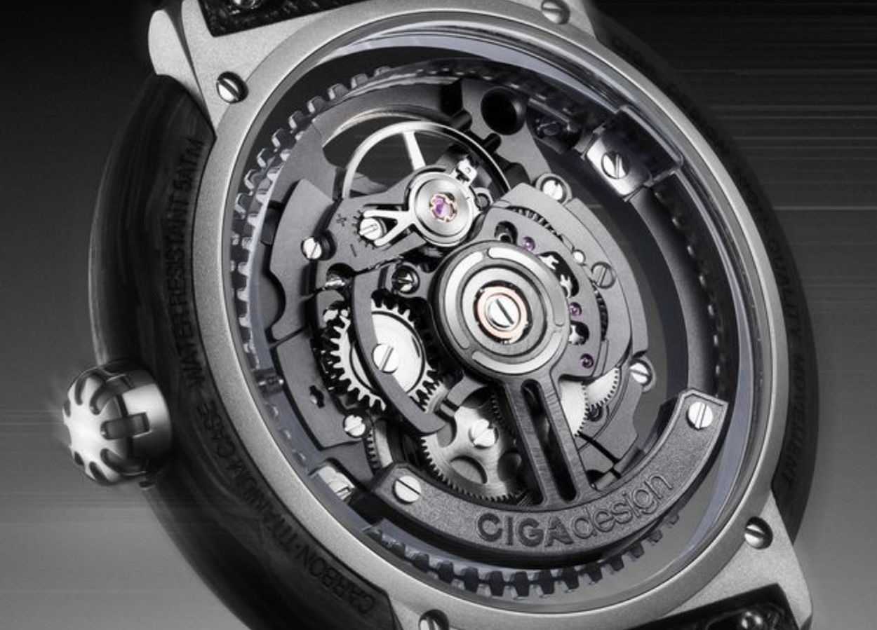CIGA Design Vector : un cadran squelette aux accents sportifs