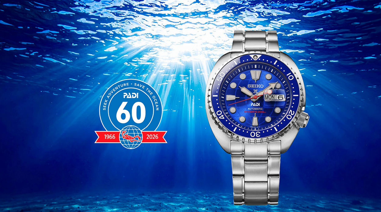 Seiko Prospex : une montre qui célèbre les 60 ans de PADI et dix ans de collaboration