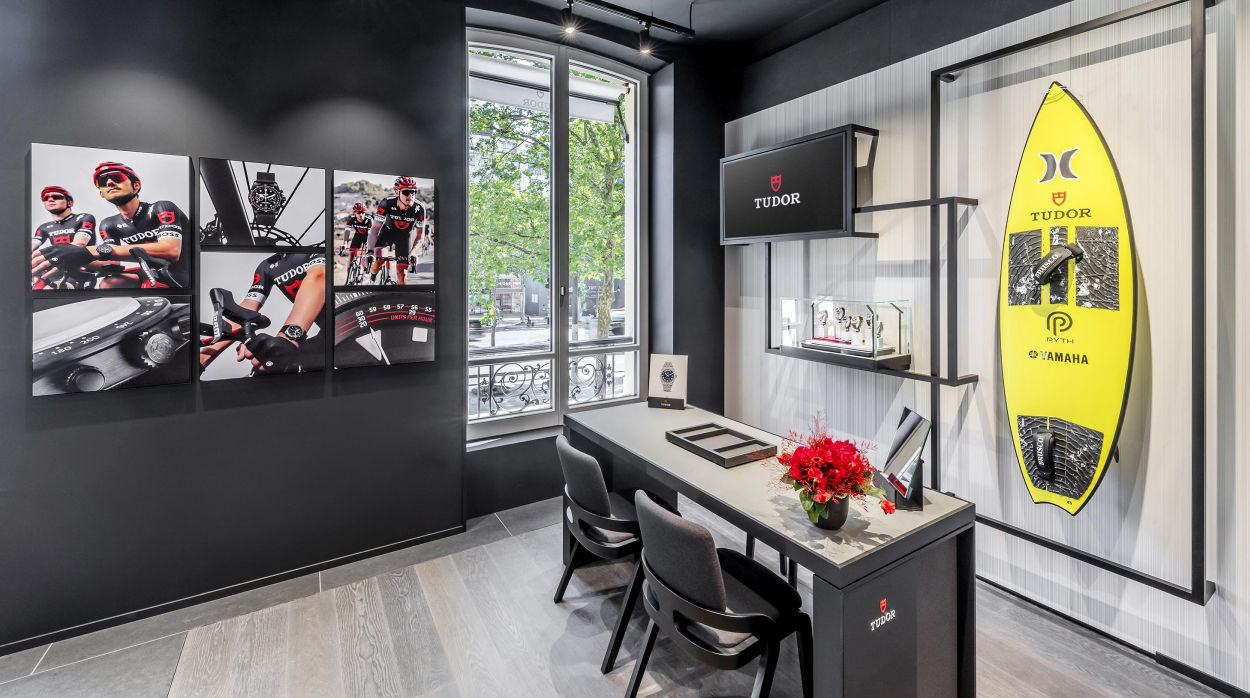 Tudor : ouverture d'un flagship sur les Champs-Elysées avec Bucherer