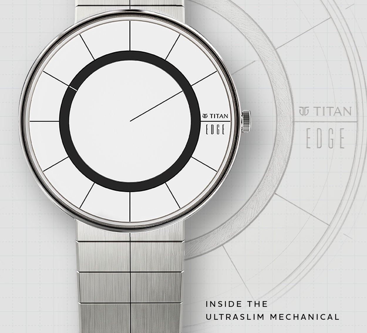 Titan Edge UltraSlim Mechanical : l'extra-plat mécanique en version indienne