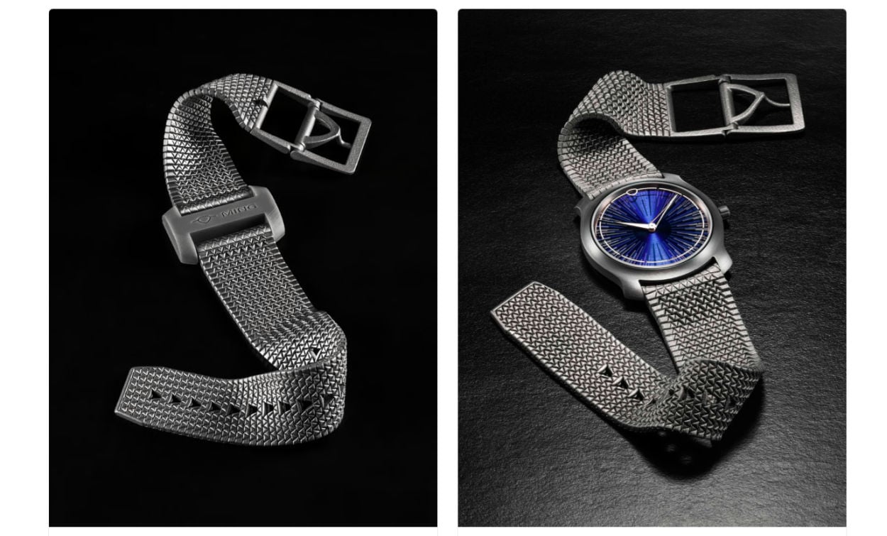 MING Polymesh : l'avant-garde du bracelet-montre en métal