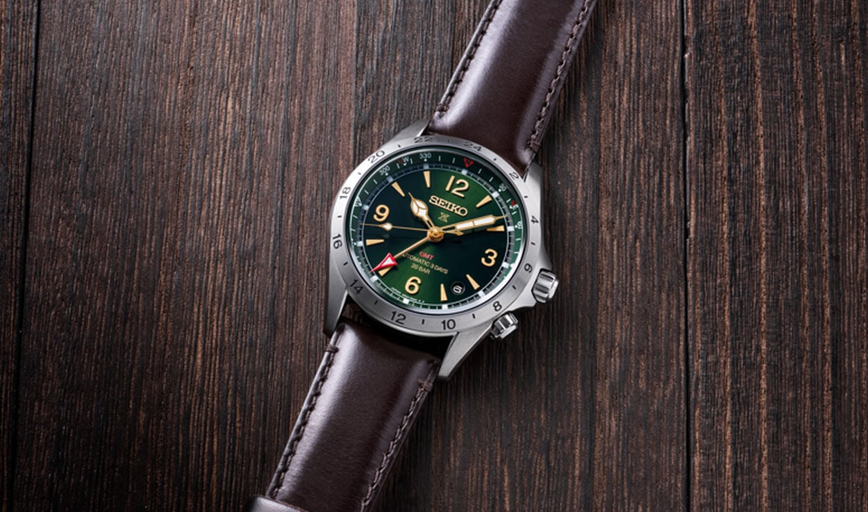 Seiko : une nouvelle Prospex Alpinist GMT avec cadran vert