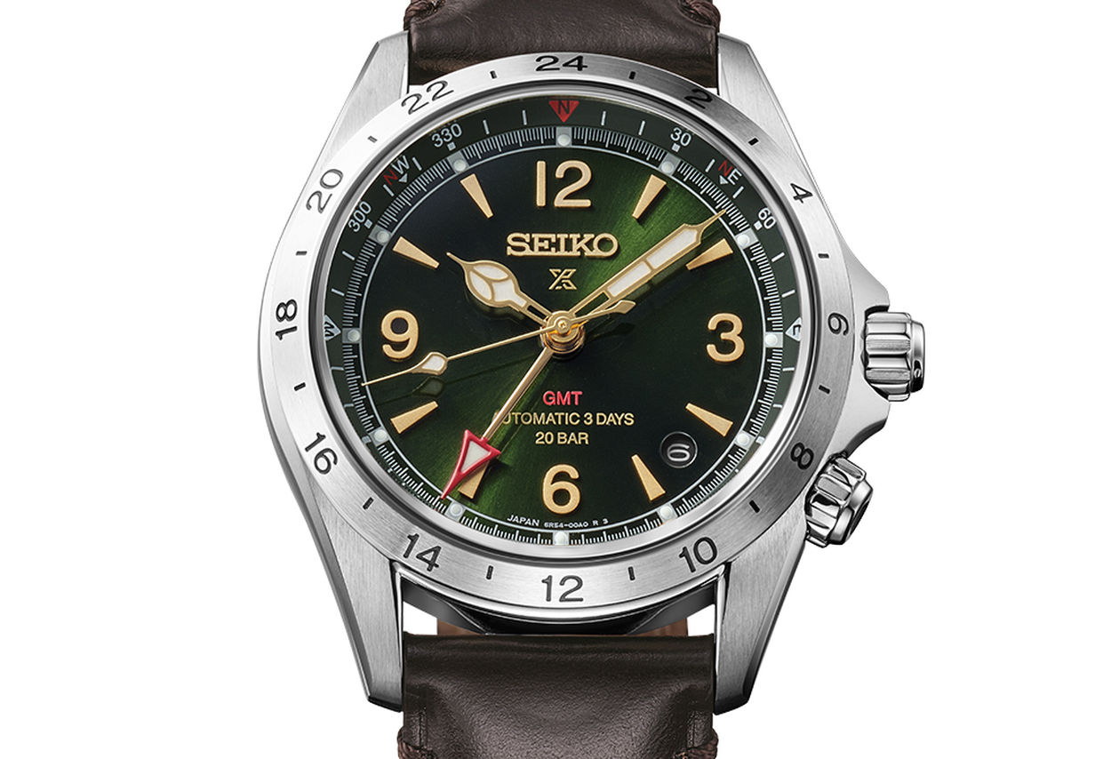 Seiko : une nouvelle Prospex Alpinist GMT avec cadran vert