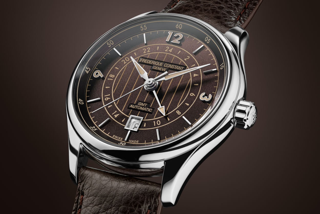 Classics Runabout Automatic GMT : la dolce vita selon Frédérique Constant