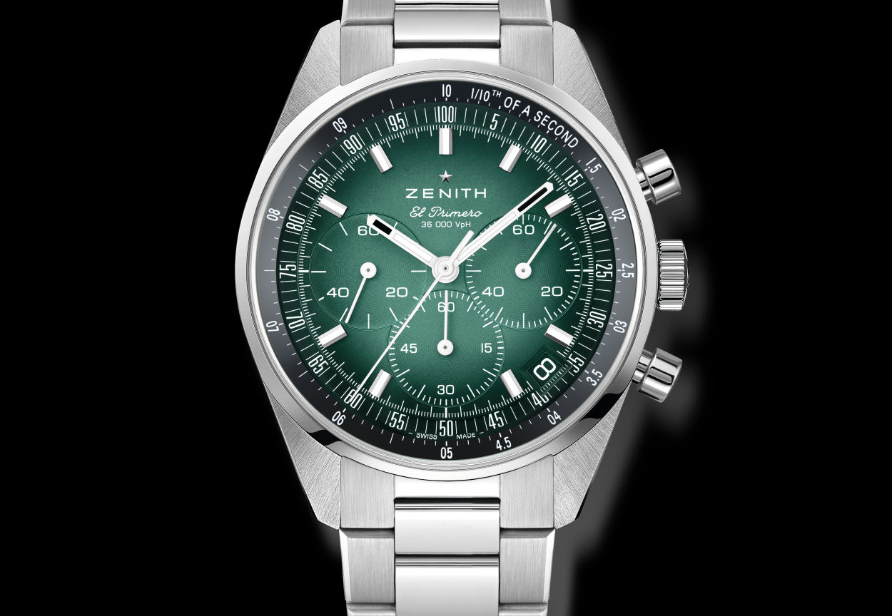 Zenith Chronomaster : un cadran vert-de-gris pour Paris