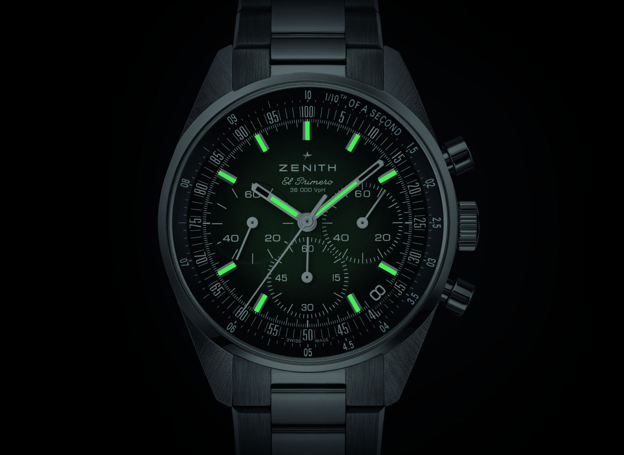 Zenith Chronomaster : un cadran vert-de-gris pour Paris