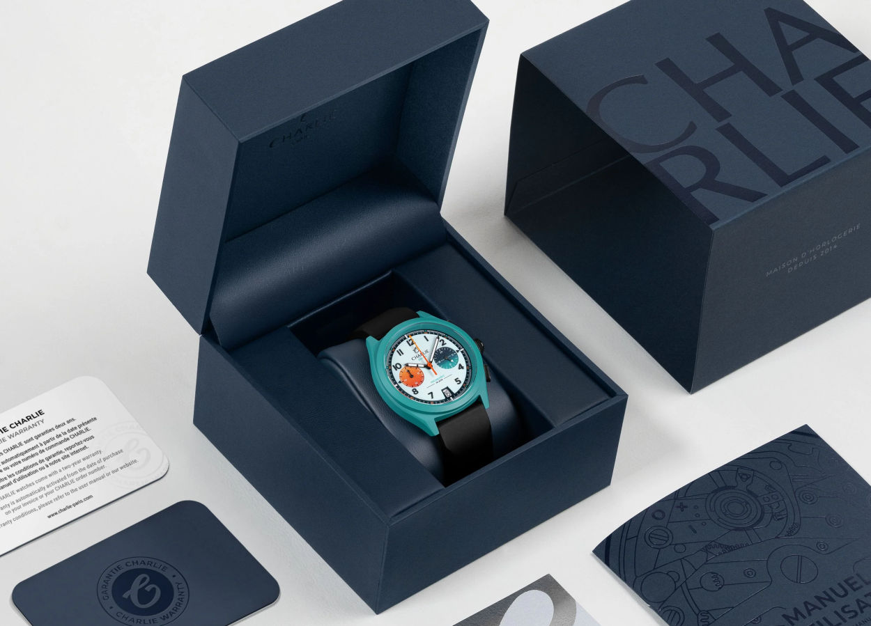 Charlie Paris GRX Mecaquartz Chrono : quand le temps se mesure en couleurs