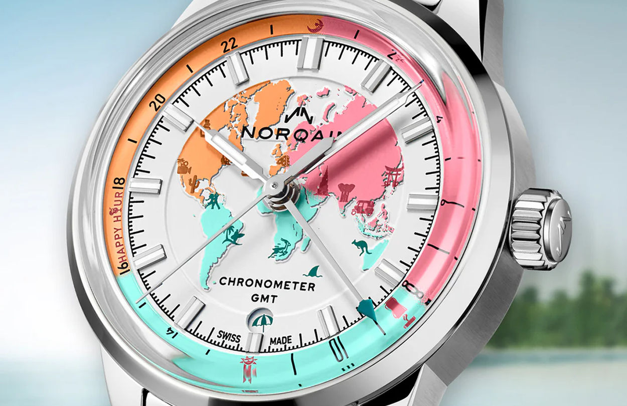 Norqain Freedom GMT Enjoy Life "Holiday" : une édition limitée ludique et très estivale