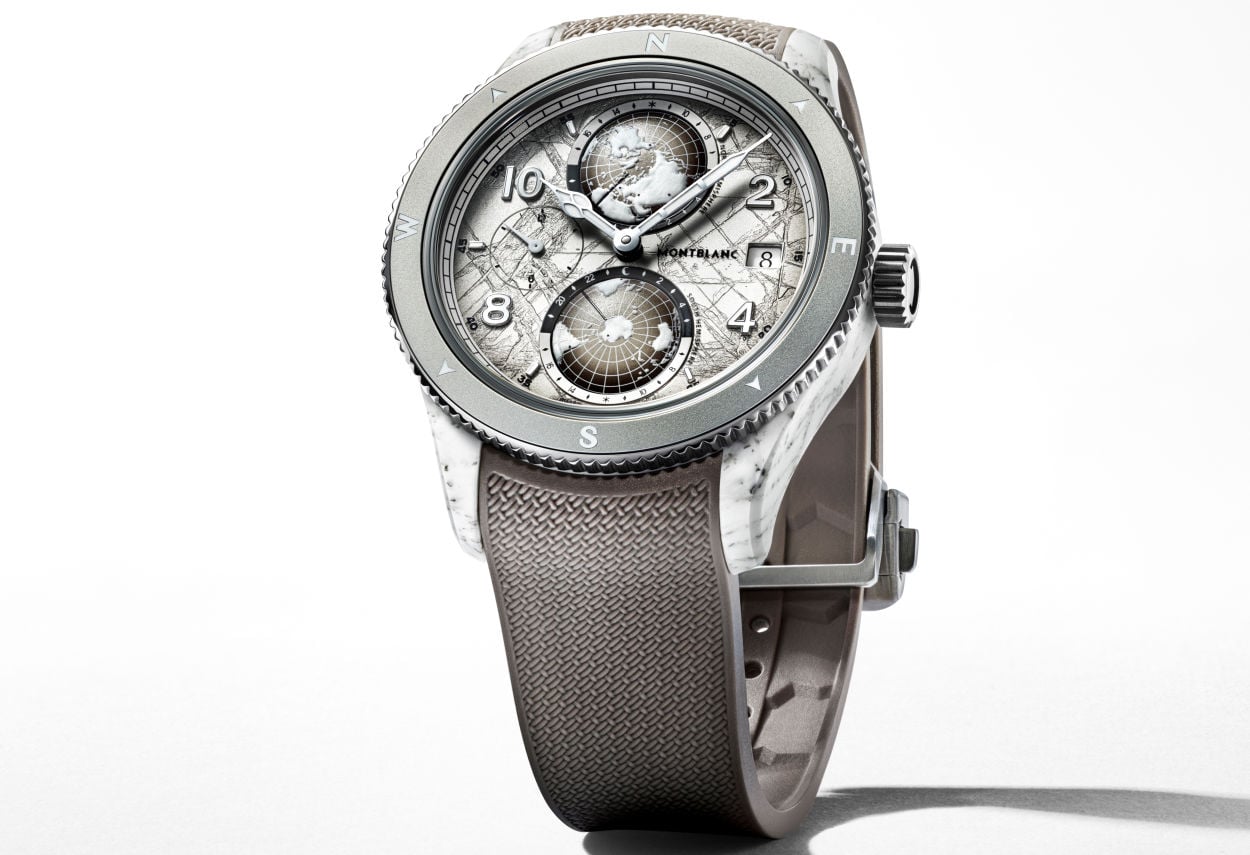 Montblanc 1858 Geosphere 0 Oxygen Mont Elbrouz : 829 exemplaires au sommet