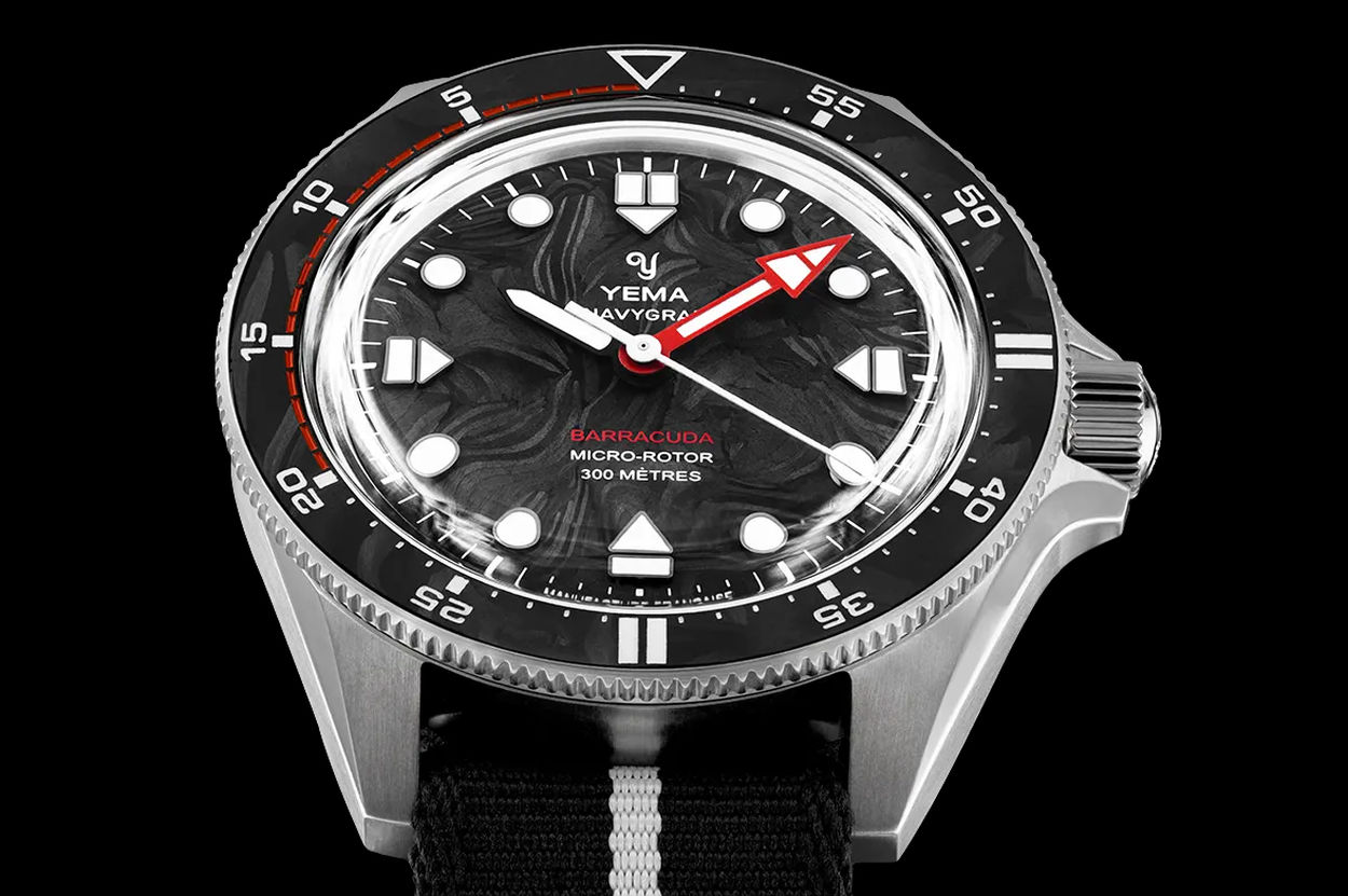 Yema Navygraph Barracuda CMM.20 : la nouvelle montre de la Marine nationale