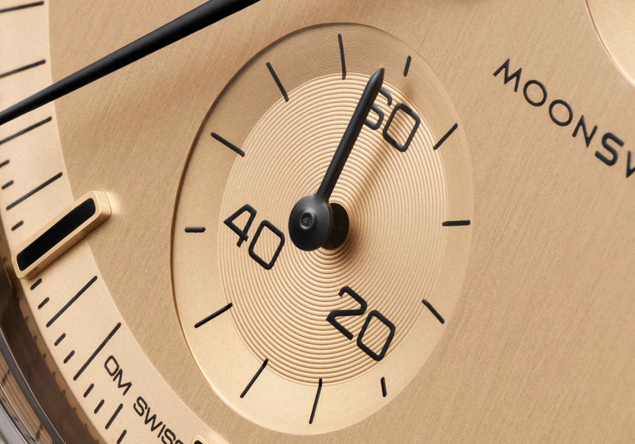 Swatch MoonSwatch "Mission to the Moon 1969" : 11 grammes d'or !
