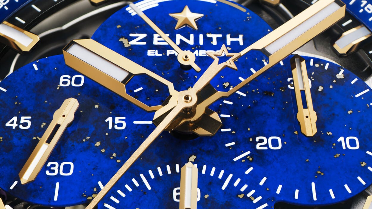 Zenith Defy Extrem Lapis Lazuli II : quand le carbone et le titane s'associent au lapis