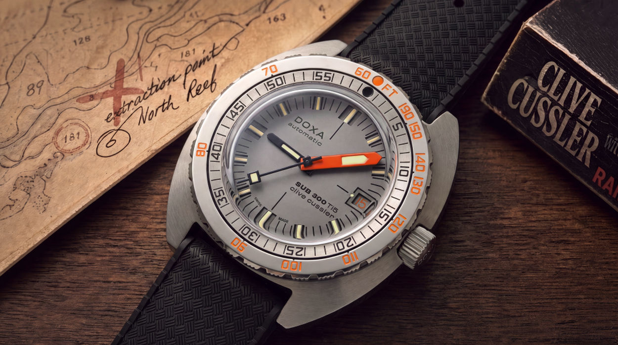 Doxa SUB 300 Ti5 "Clive Cussler" : un retour en titane