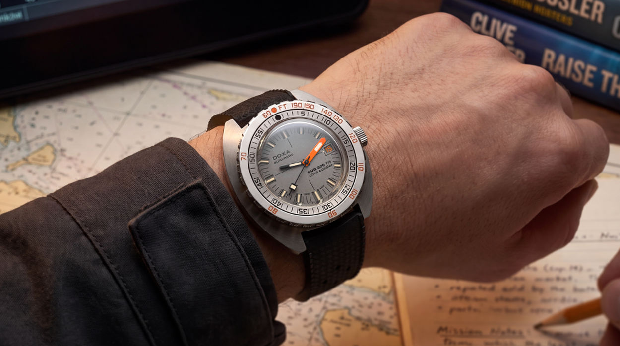 Doxa SUB 300 Ti5 "Clive Cussler" : un retour en titane