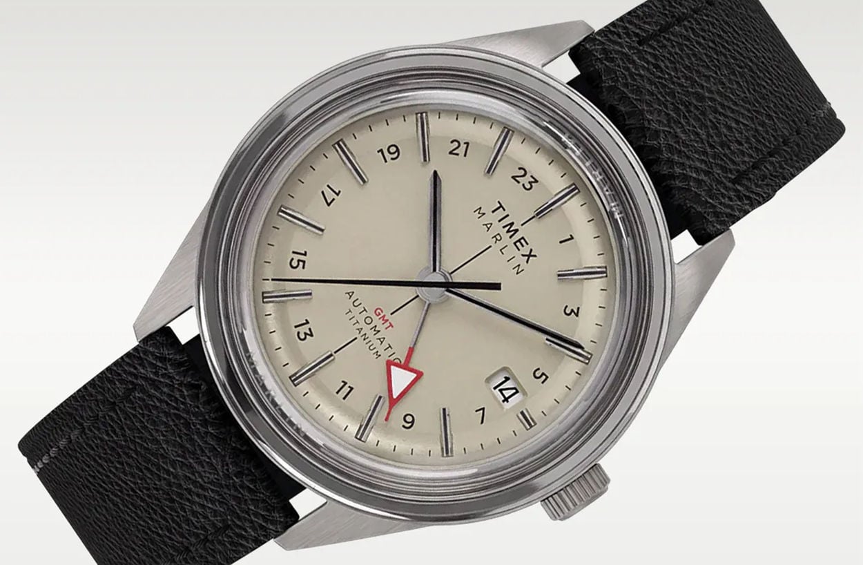 Timex Marlin Jet Titanium GMT : quand le titane a l'âme voyageuse