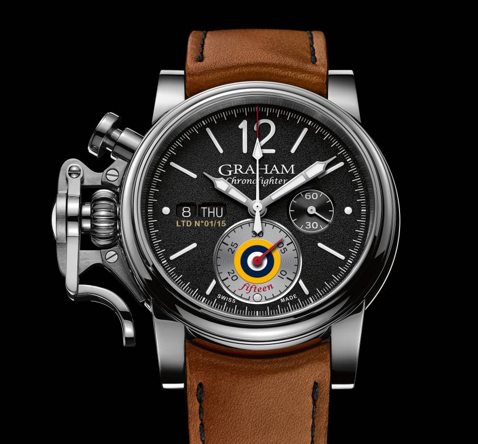 Graham célèbre les 15 ans du Chronofighter Graham célèbre les 15 ans du Chronofighter