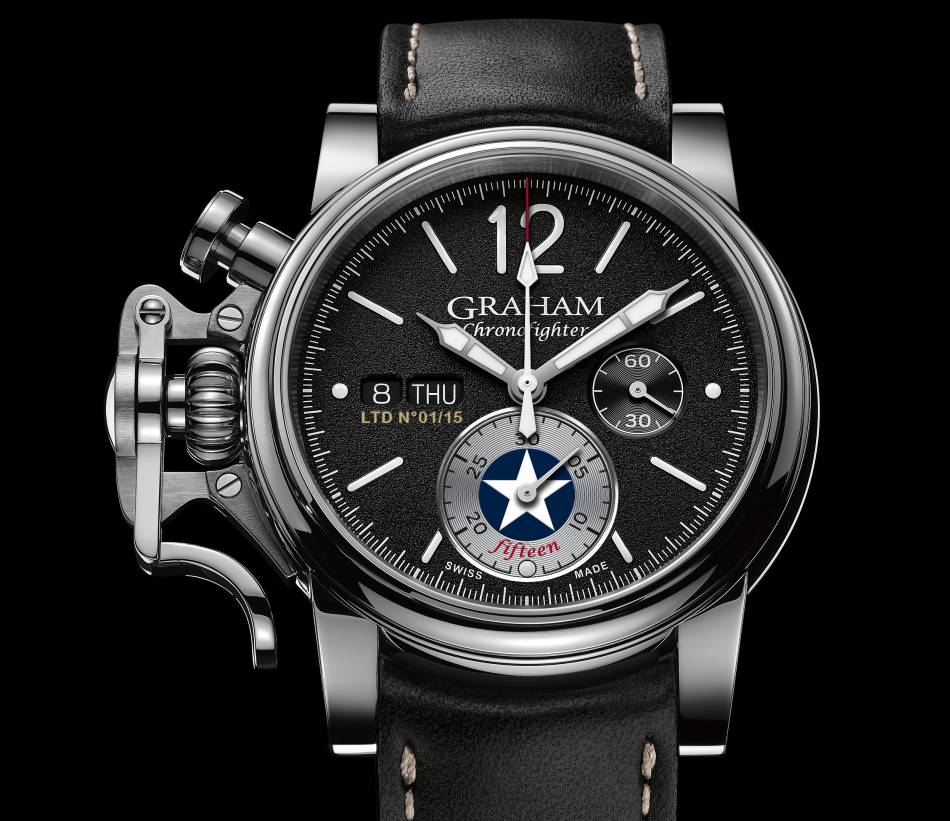 Graham célèbre les 15 ans du Chronofighter Graham célèbre les 15 ans du Chronofighter