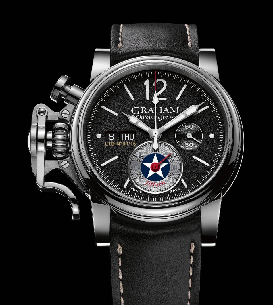 Graham célèbre les 15 ans du Chronofighter Graham célèbre les 15 ans du Chronofighter