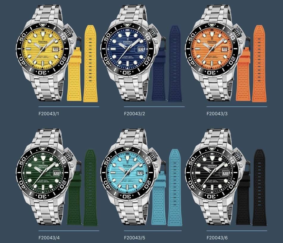 Festina Swiss Made Automatic Diver : une plongeuse efficace à moins de 1.500 euros