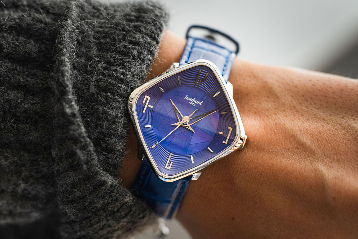 Hanhart Square by Square : la marque allemande s'aventure sur le terrain de la montre de forme