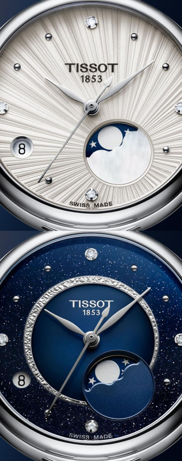 Désir Moonphase : la lune à l'honneur chez Tissot