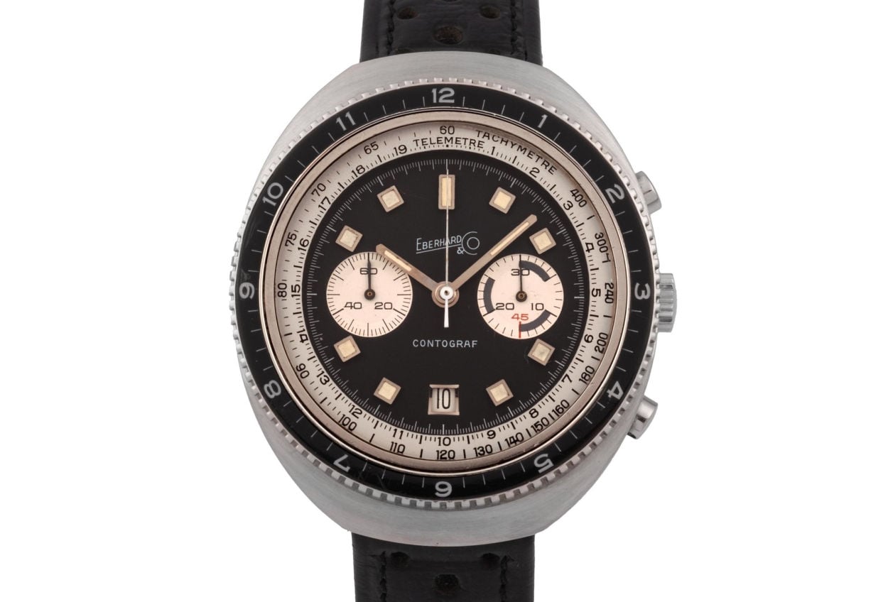 Eberhard Contograf 31504 : un chrono vintage qui préfigure les années 70