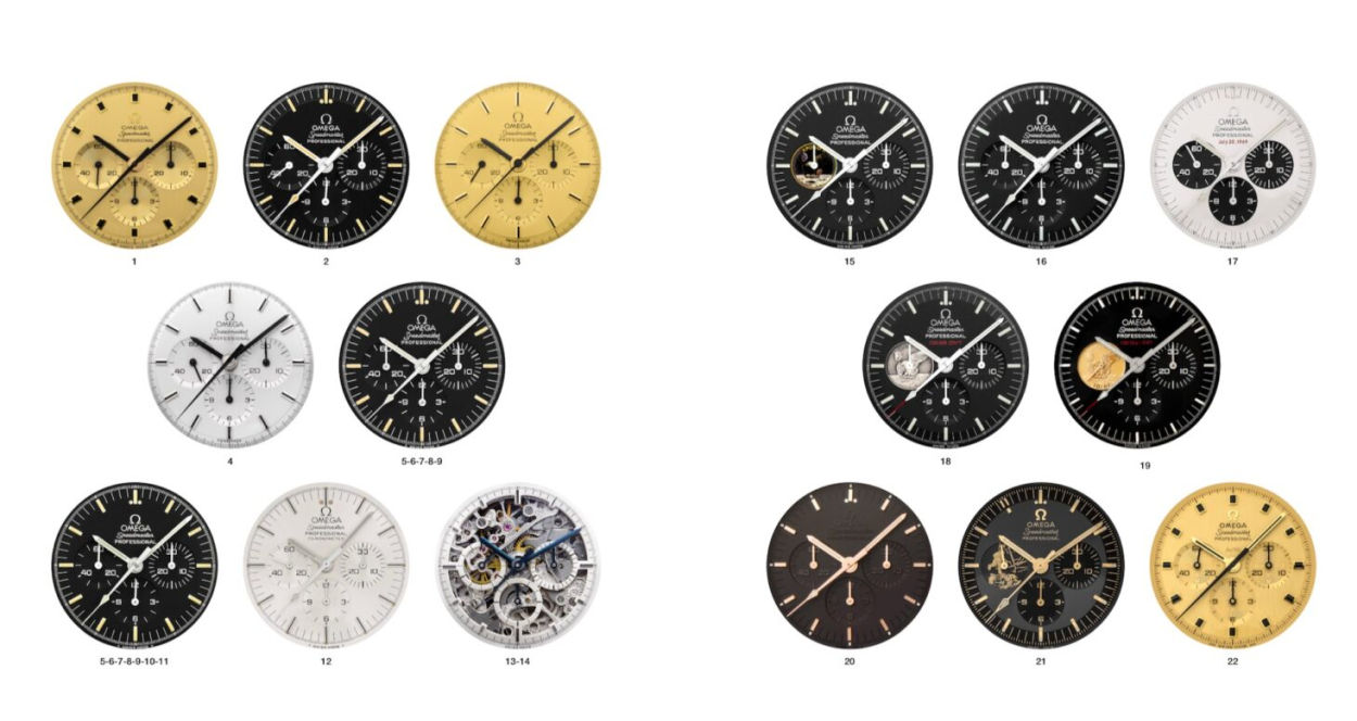 Apollo 11 Only : Watchfid passe en revue les Speedmaster qui ont célébré la conquête de la Lune