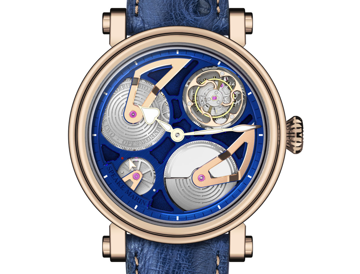 Speake Marin Tourbillon Royal Blue : quand la couleur redessine la mécanique