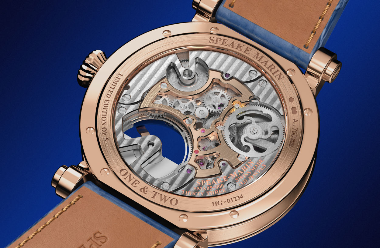 Speake Marin Tourbillon Royal Blue : quand la couleur redessine la mécanique