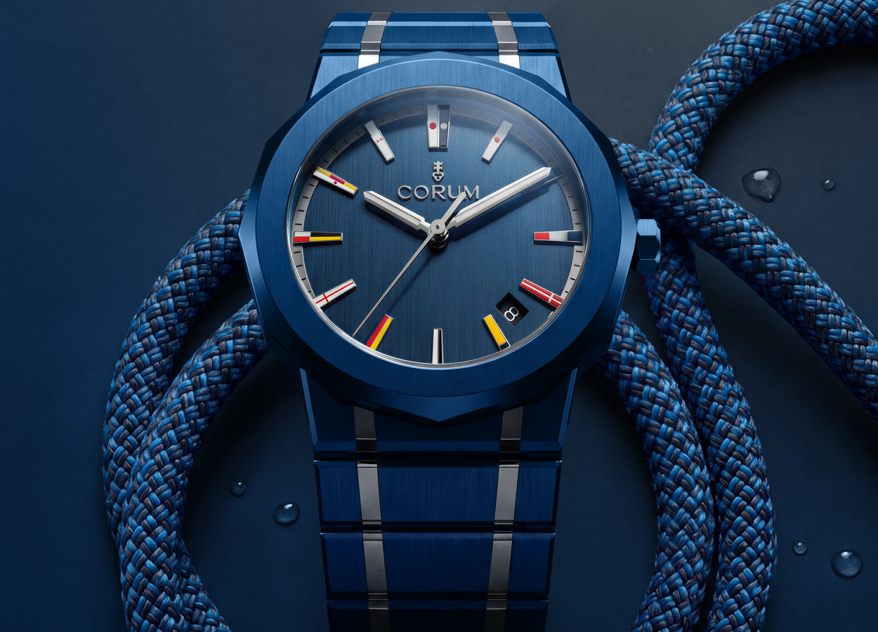 Corum Admiral : quand la céramique permet de retrouver le bleu des années 80