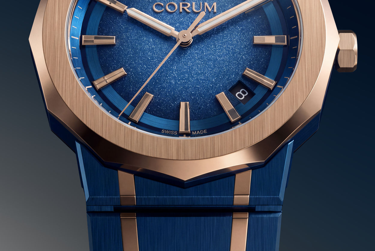 Corum Admiral : quand la céramique permet de retrouver le bleu des années 80