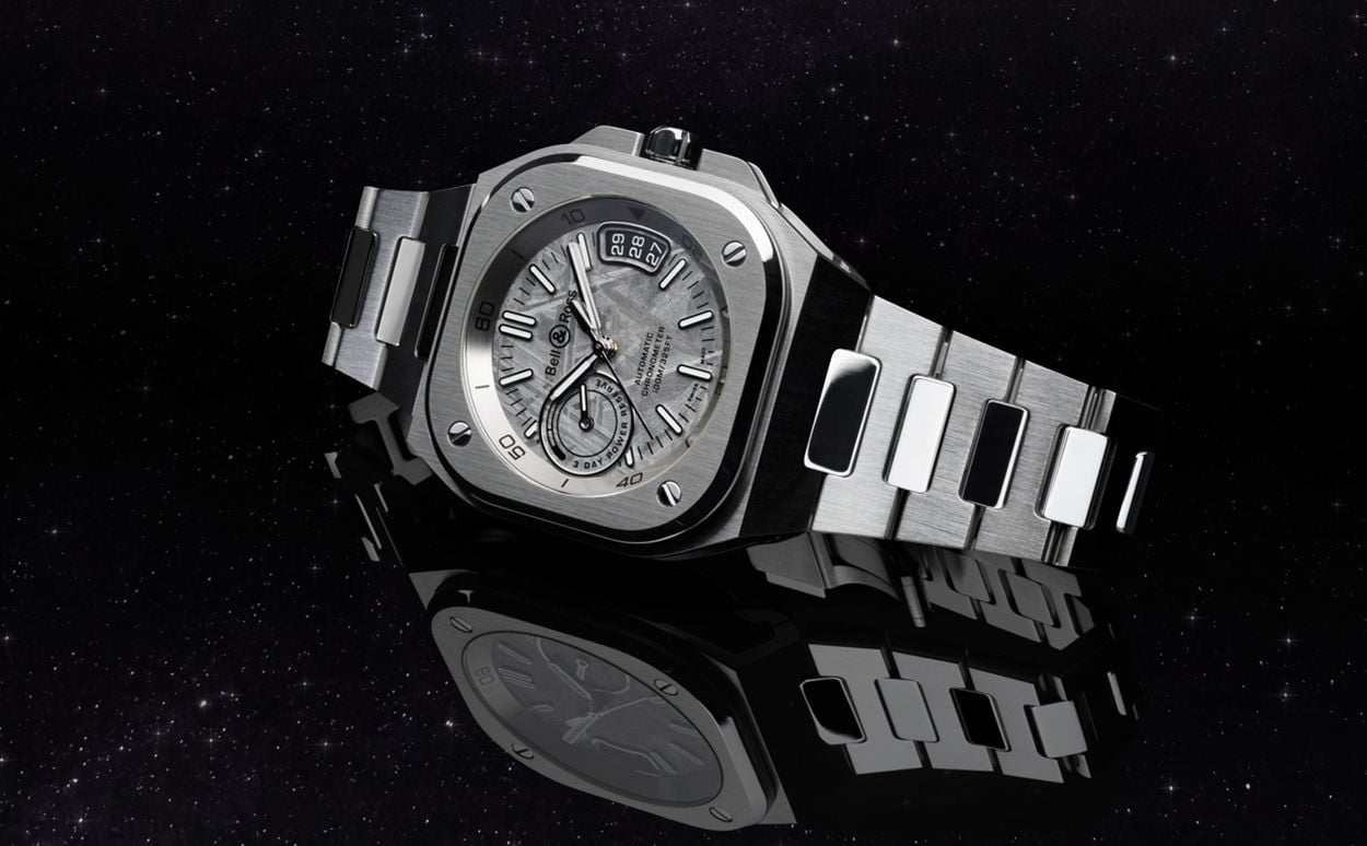 Bell & Ross BR-X5 Météorite : un fragment de l'espace au poignet