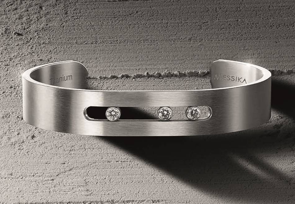 Messika : Move Titanium, collections de bijoux en titane pour hommes