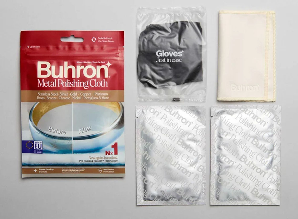 Buhron : le chiffon de polissage passe à l'épreuve de l'horlogerie