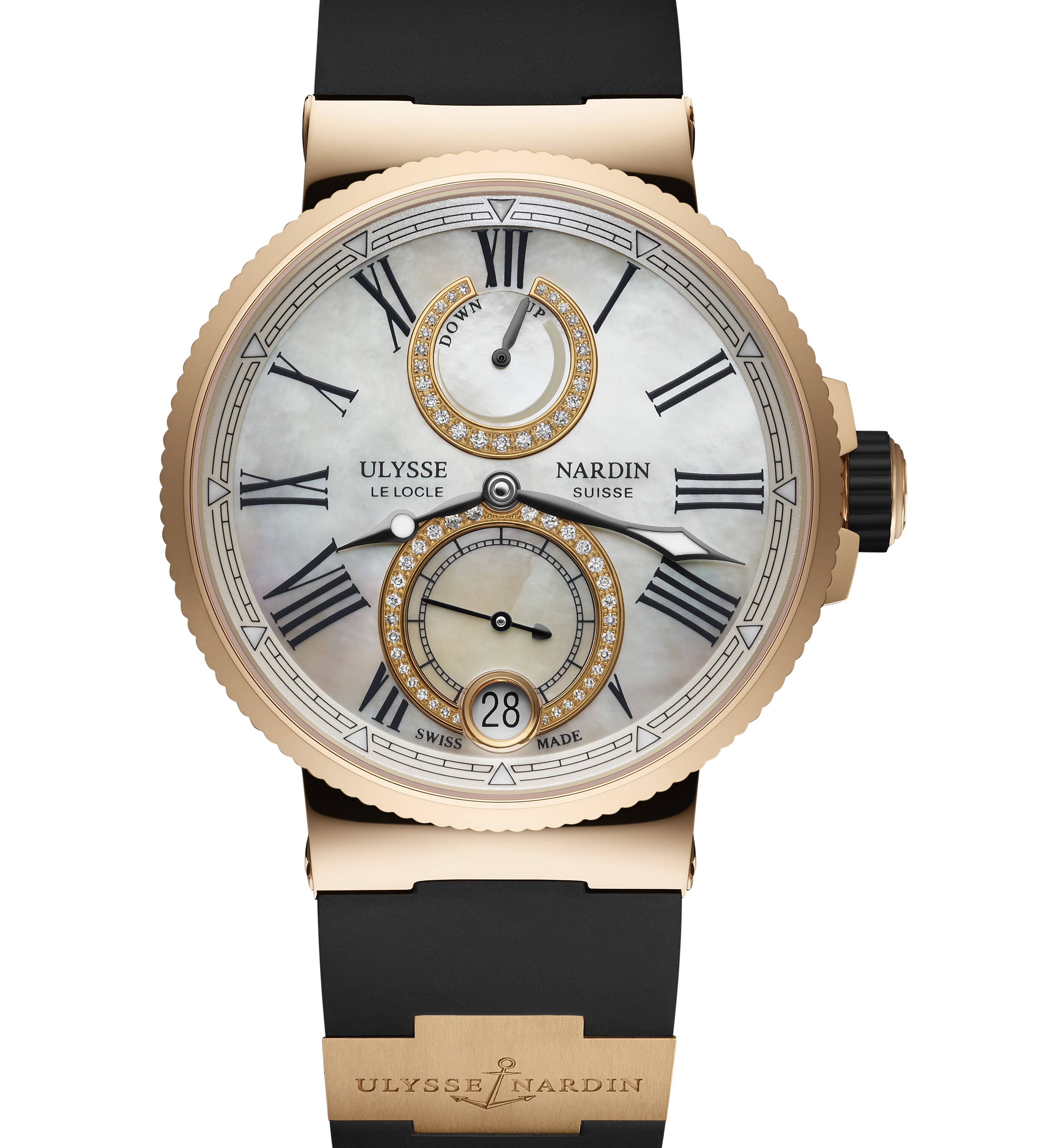 Ulysse Nardin Lady Marine Chronometer cadran nacre Ulysse Nardin Lady Marine Chronometer cadran nacre