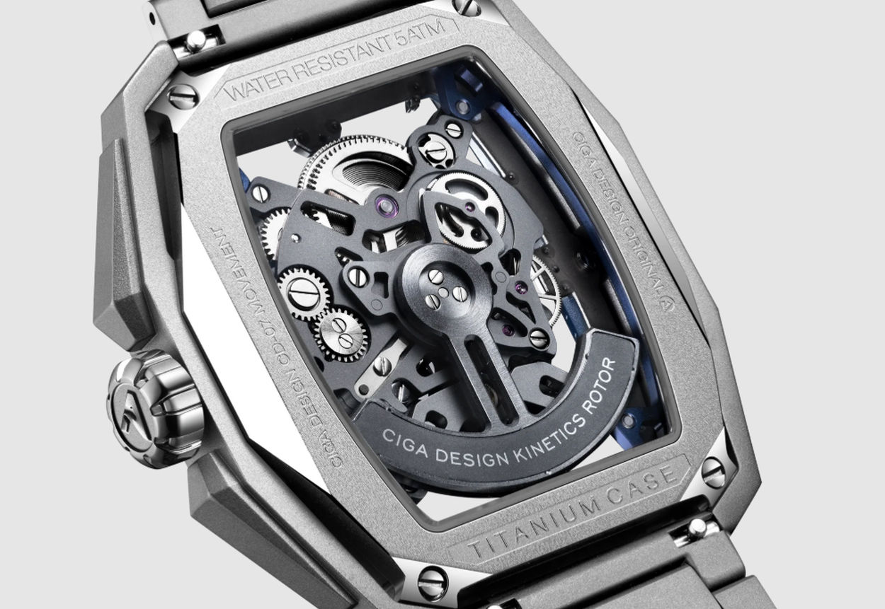 CIGA Design Hunter Titanium : une squelette automatique chinois particulièrement séduisant