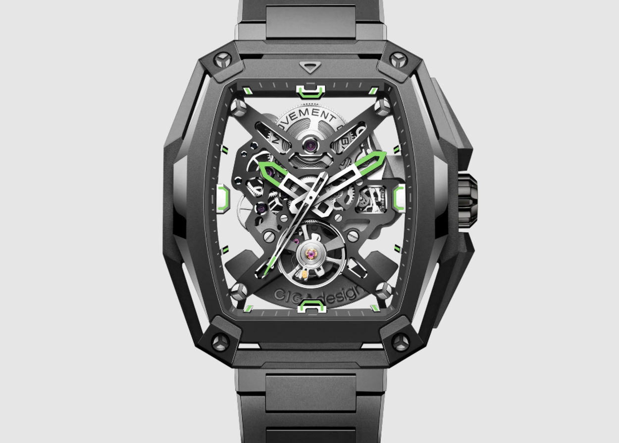 CIGA Design Hunter Titanium : une squelette automatique chinois particulièrement séduisant