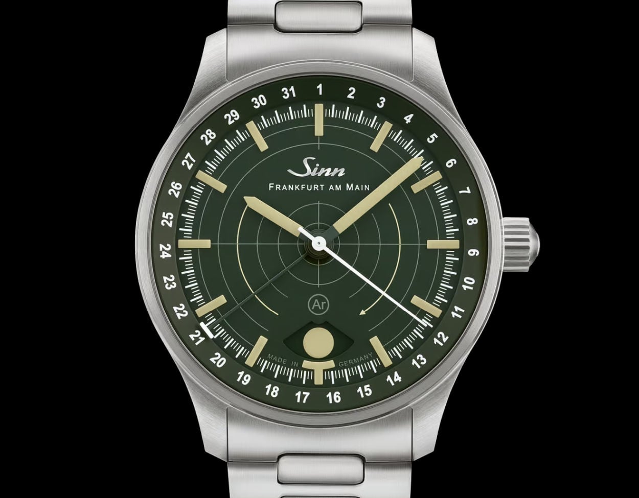Sinn 308 Hunting Watch : quand la Lune devient indicateur de luminosité