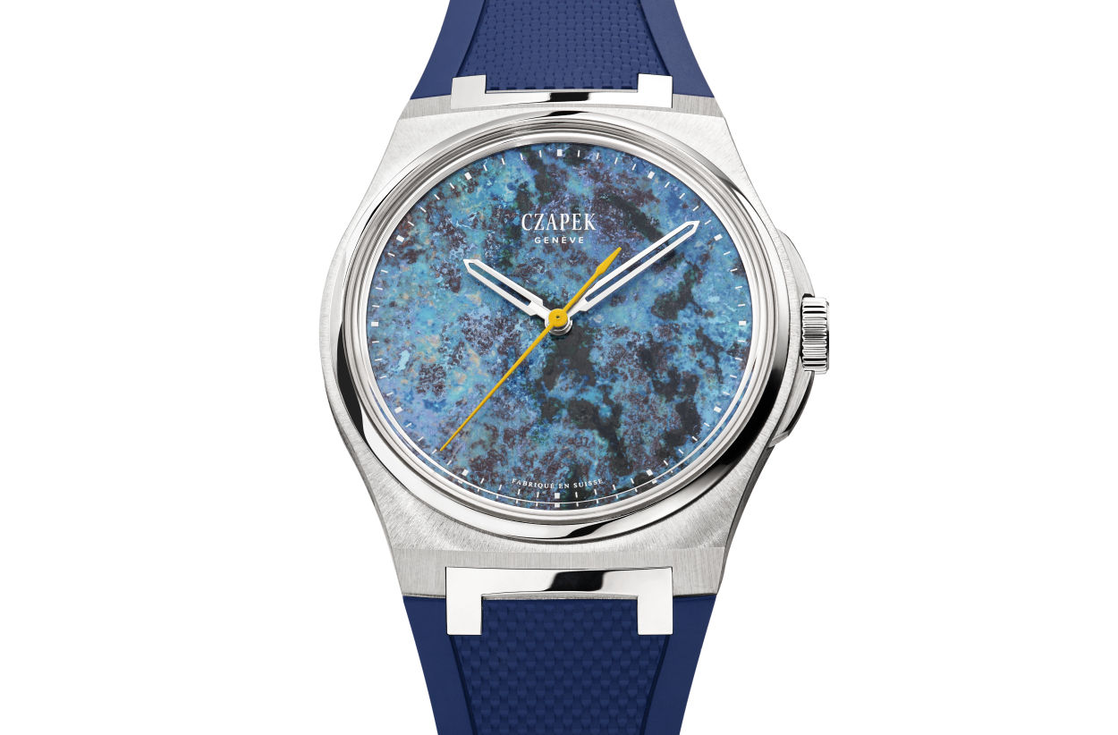 Czapek Antarctique Secret Reef : le chrysocolle comme cadran d'exception