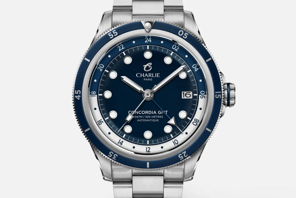 Charlie Paris : une Concordia GMT automatique plus accessible et encore plus séduisante