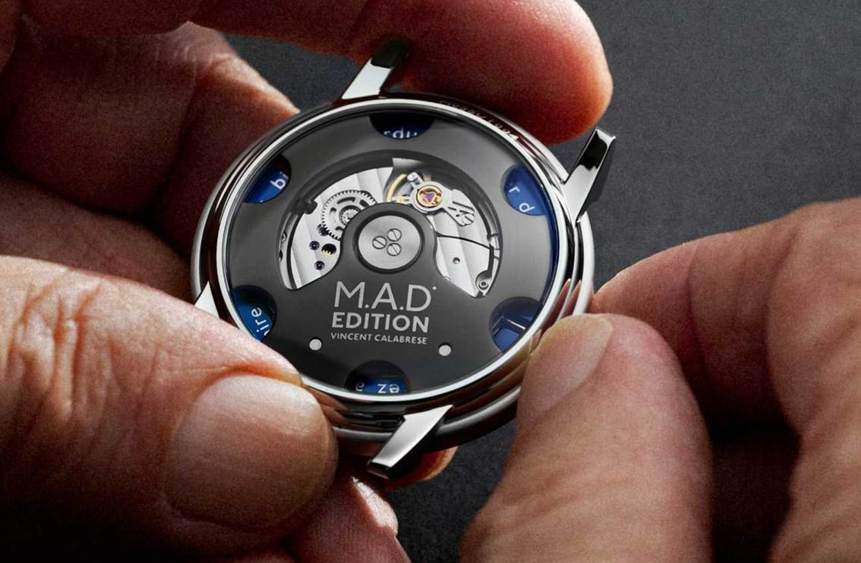 M.A.D.3 Vincent Calabrese : les heures vagabondes selon MB&F