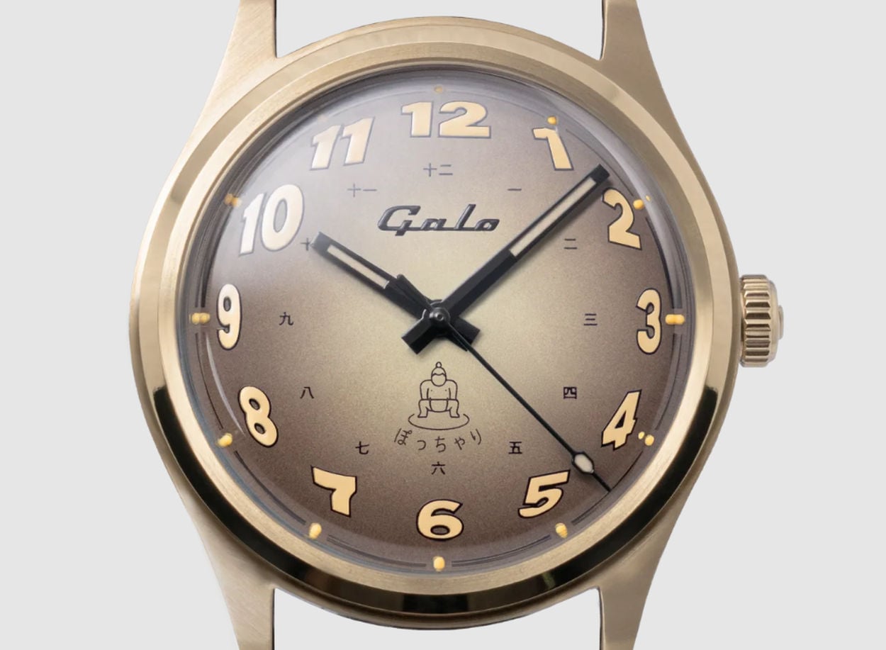 Galo Watches Sumo : une micro-marque australienne aux accents japonais
