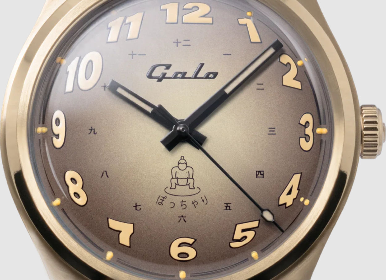 Galo Watches Sumo : une micro-marque australienne aux accents japonais