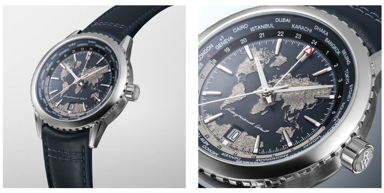 Raymond Weil Freelancer World-Traveller : un tour du monde pour les 50 ans de la marque