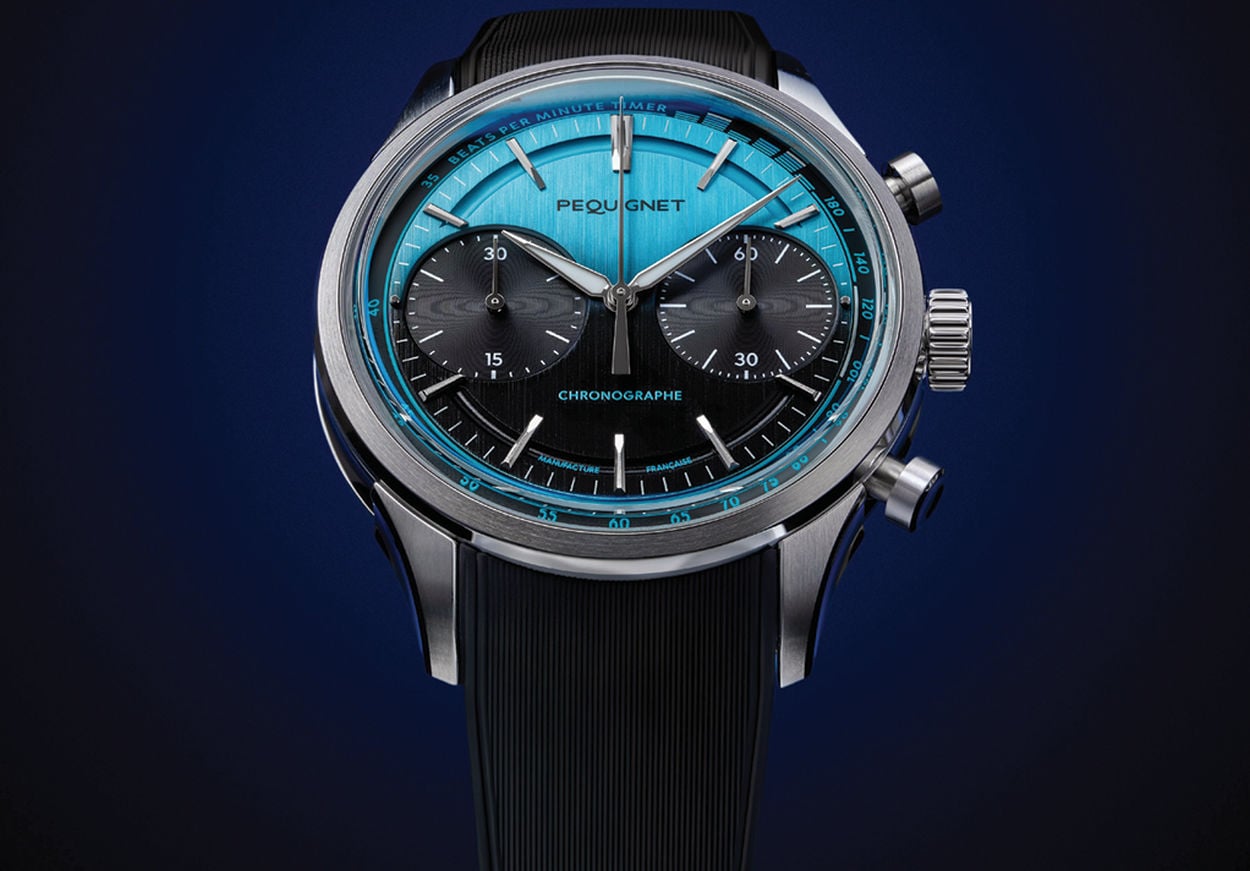 Pequignet Royal Paris Chrono BPM : un chronographe au rythme de la French Touch
