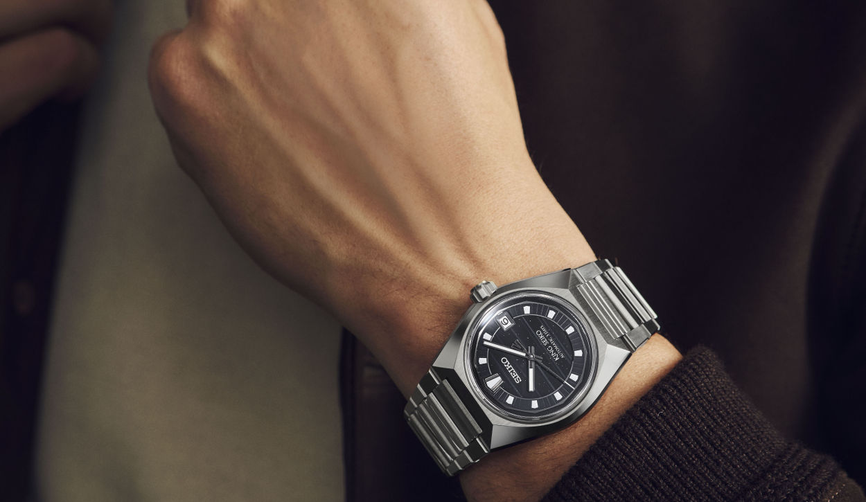 King Seiko Vanac Cosmic Tokyo : les lumières de la capitale nippone au poignet