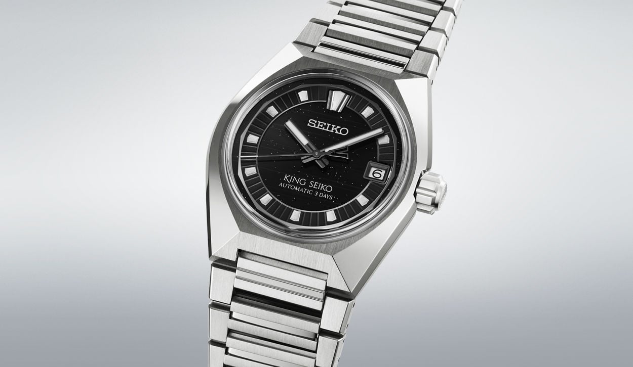 King Seiko Vanac Cosmic Tokyo : les lumières de la capitale nippone au poignet